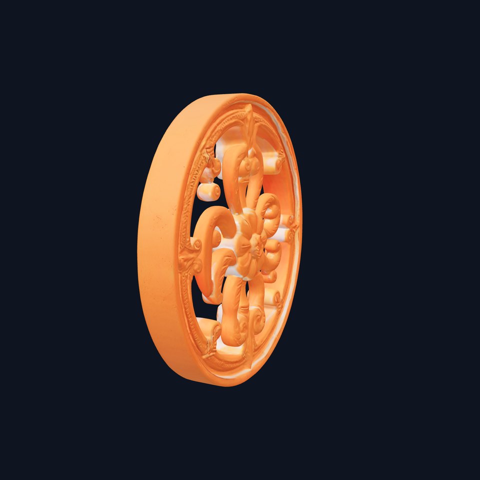 Elegant Terracotta Ornament model pack